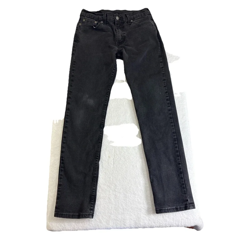 Levi's 511 Slim Black Jeans‎ W30 L(29) Stretch Water Less Denim